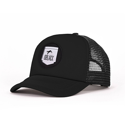 Gorra Trucker Black White