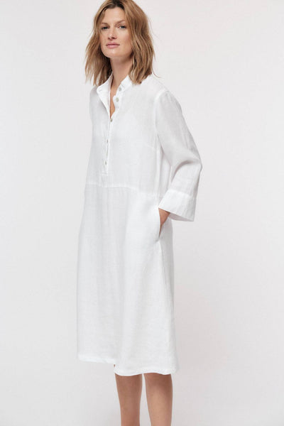 Lanius Organic Linen Tunic Dress