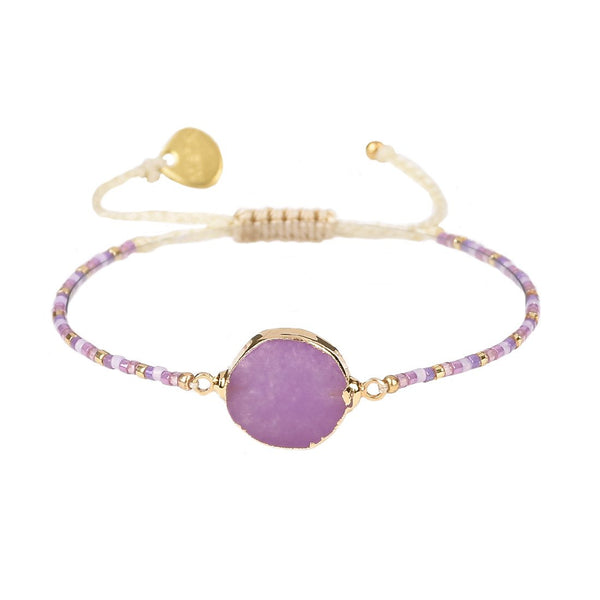 Pietra Bracelet - Purple