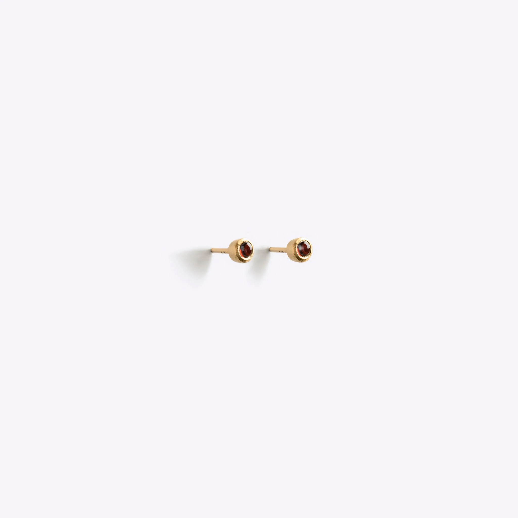 January Birthstone Stud Earring