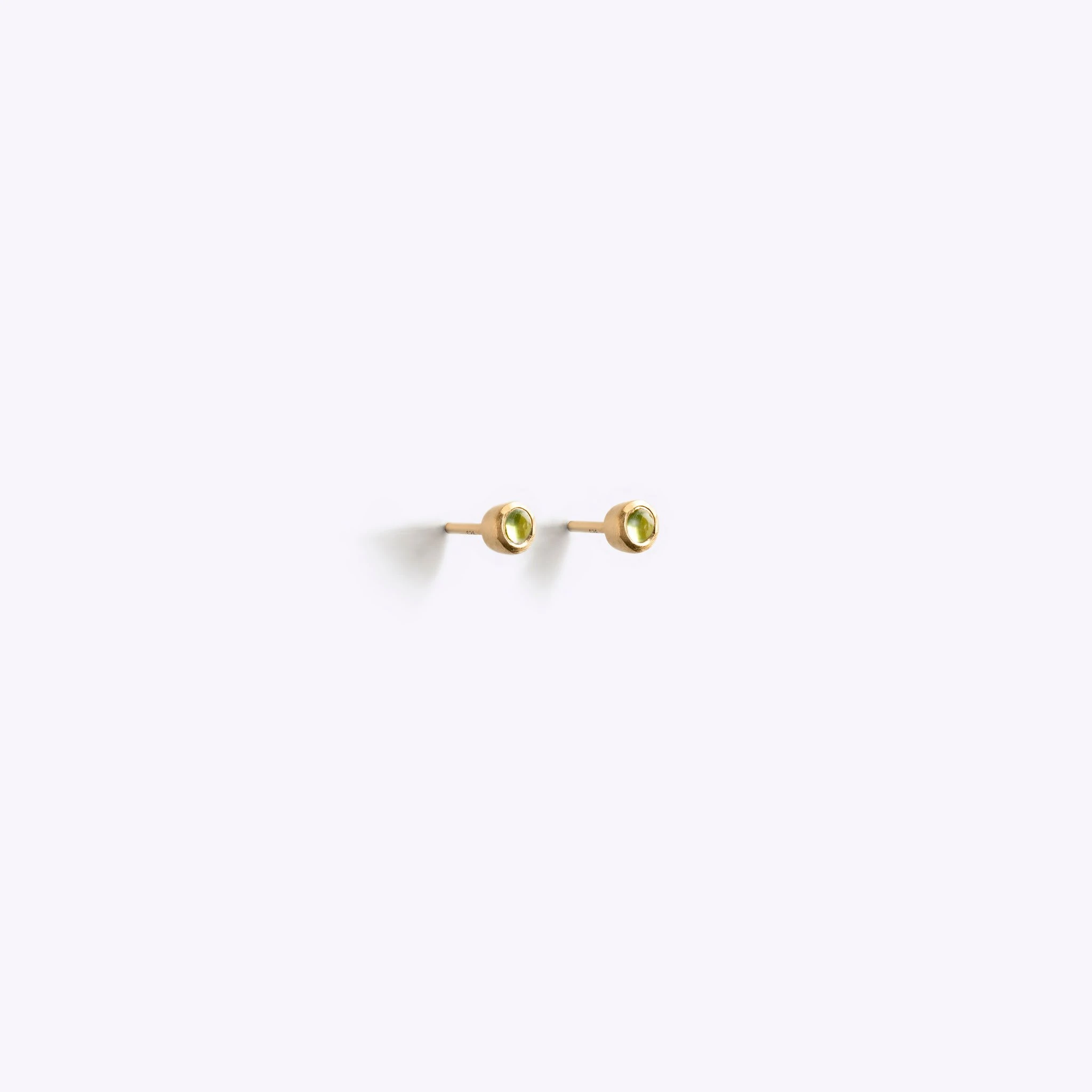 August Birthstone Stud Earring