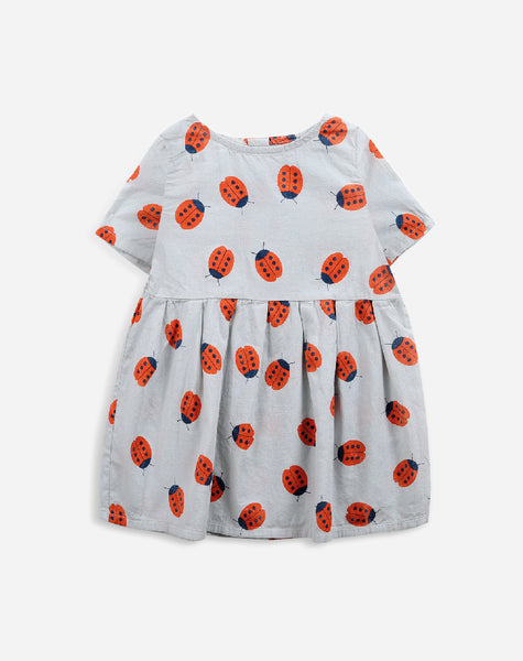 Bobo Choses Ladybug All Over Woven Dress