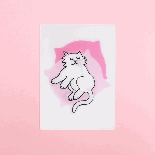Coucou Suzette Cat Animated Postcard