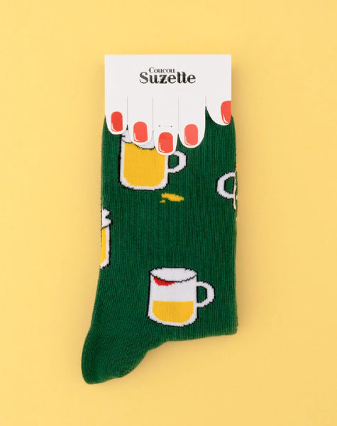 Coucou Suzette Beer Socks