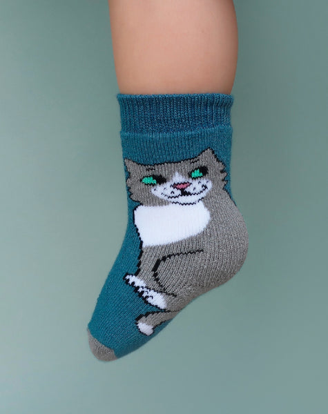 Coucou Suzette Cute Cat Baby Socks