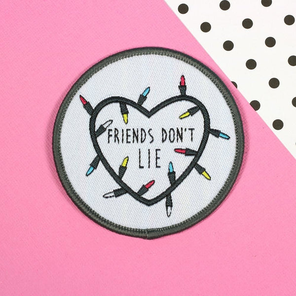 Punky Pins Friends Don't Lie Patch