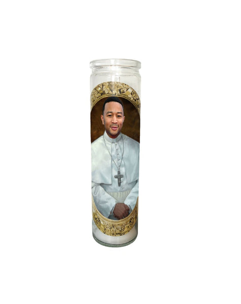 Shrine On John Legend Prayer Candle