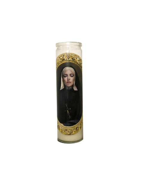 Shrine On Lady Gaga Prayer Candle