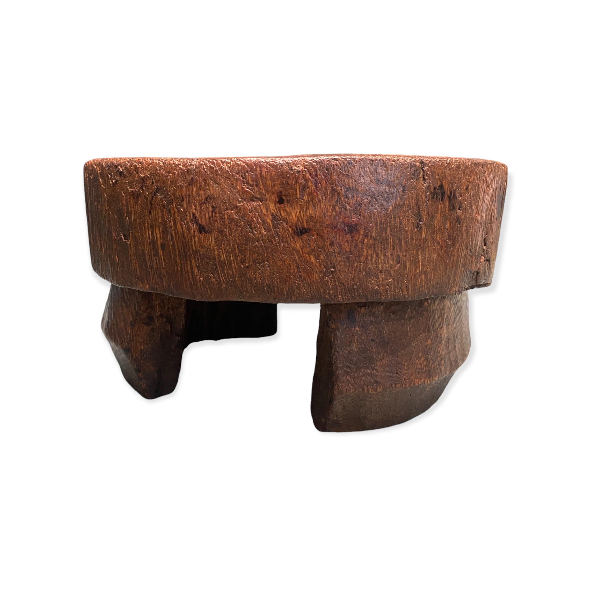 botanicalboysuk Yoruba Hand Carved Stool - (05)