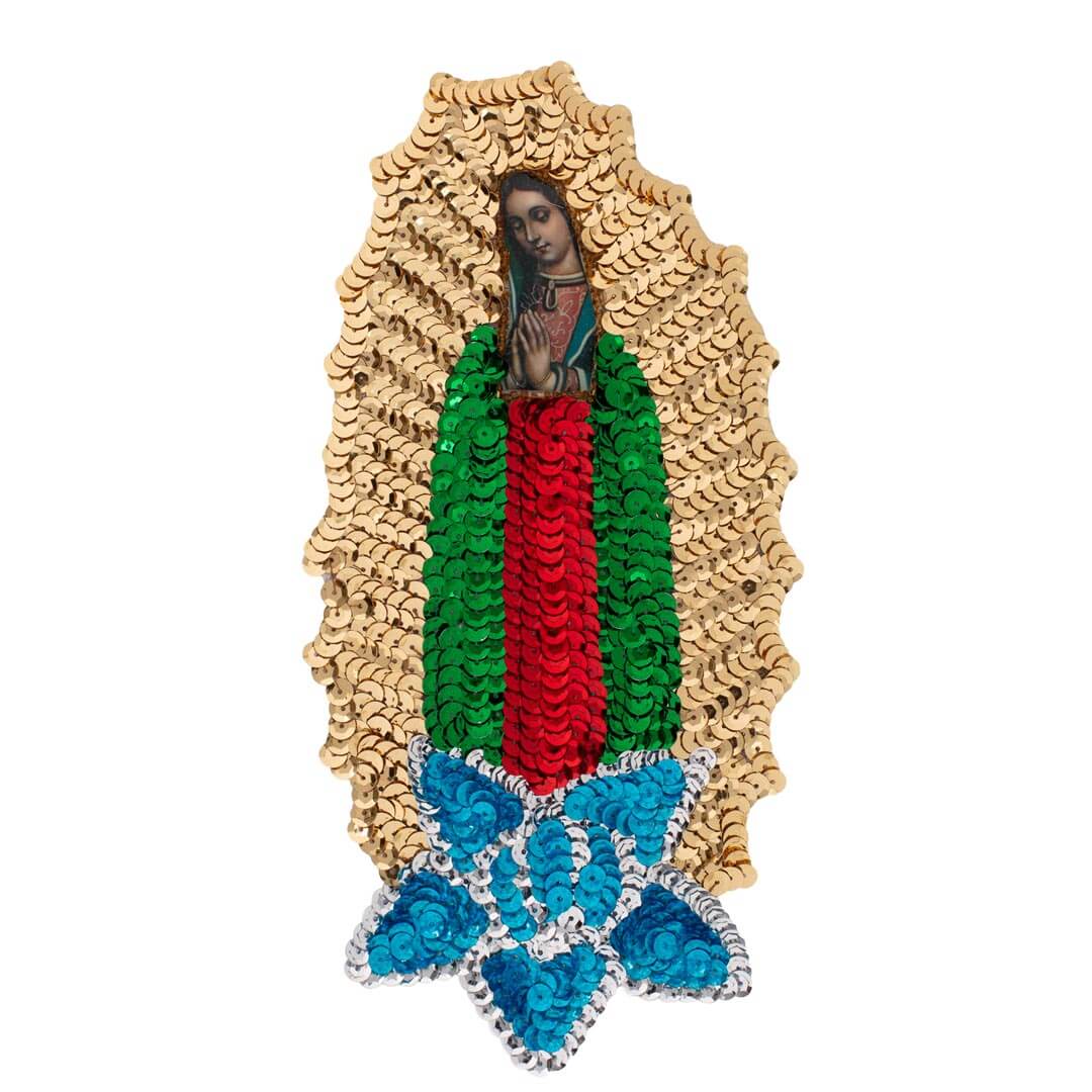 Fantastik Medium Guadalupe Sequin Patch