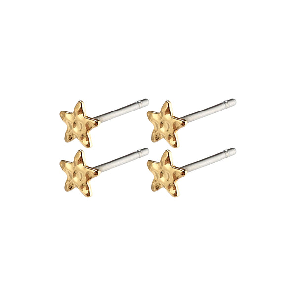 Regina Star Earrings - Gold