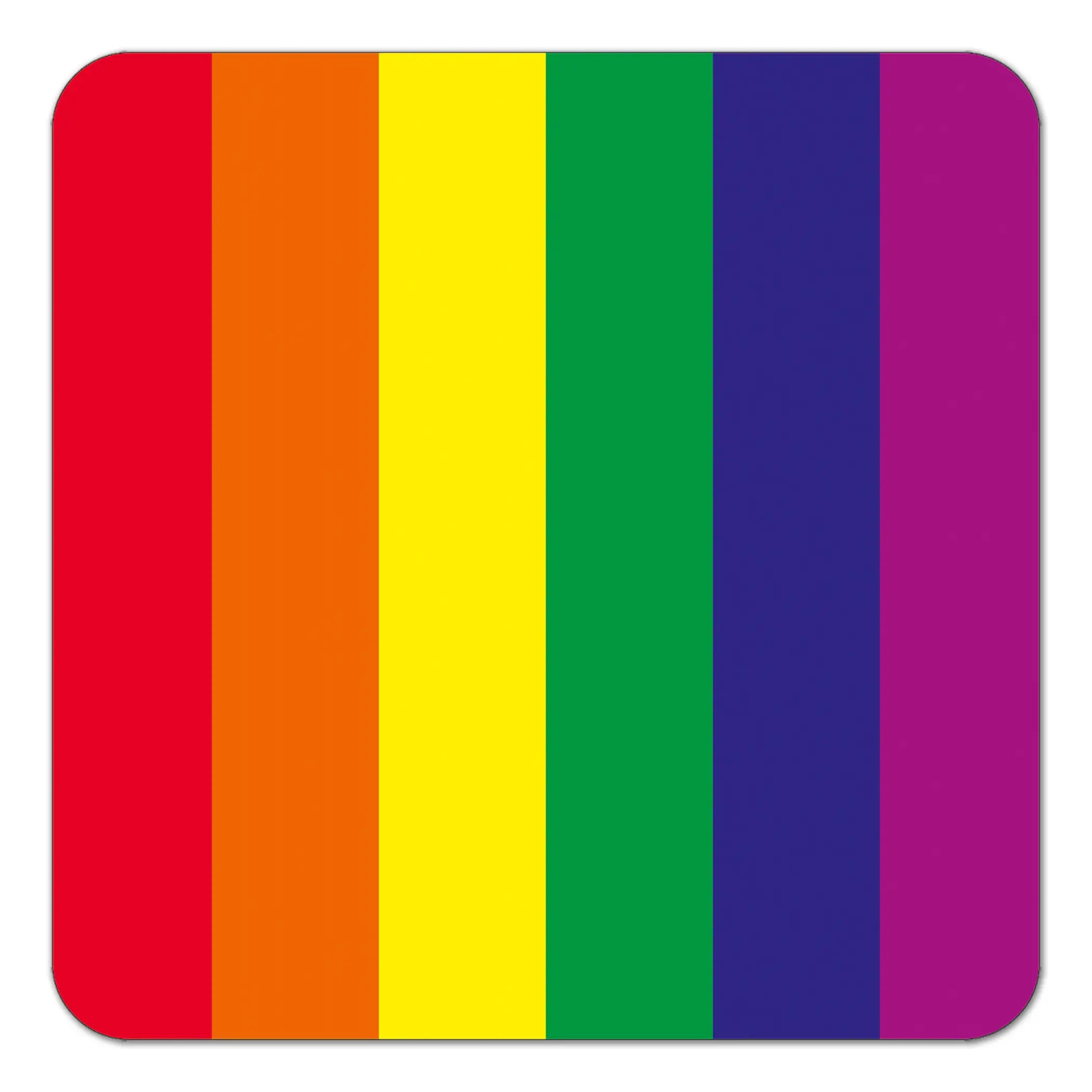 Dean Morris Rainbow Flag Coaster