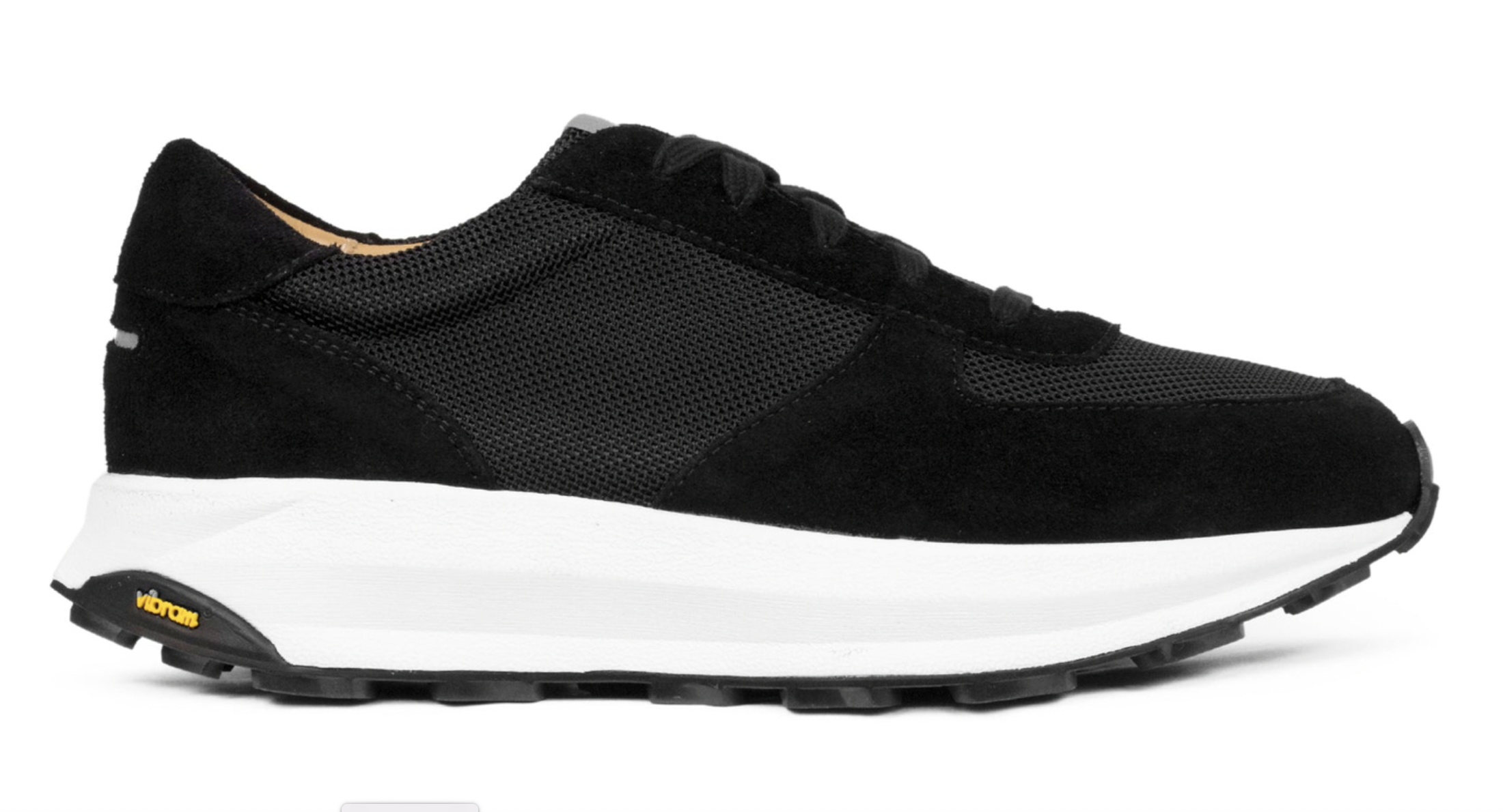 TRINITY TECH SUEDE MESH BLACK/BLACK/WHITE