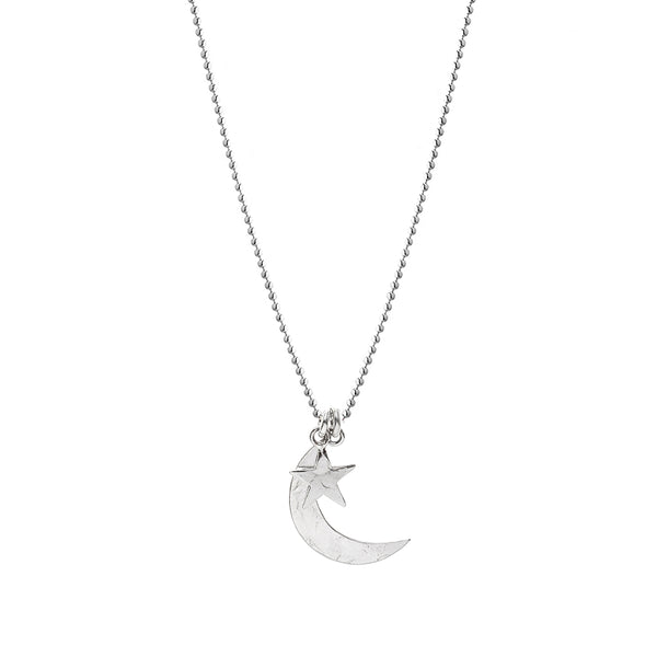 Renné Jewellery Crescent Moon And Star