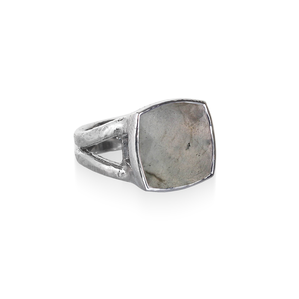 Labradorite Iris Ring