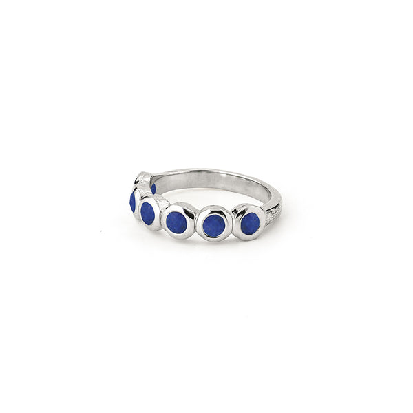 Renné Jewellery Lapis Lazuli Zeta Ring