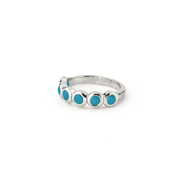 Renné Jewellery Turquoise Zeta Ring