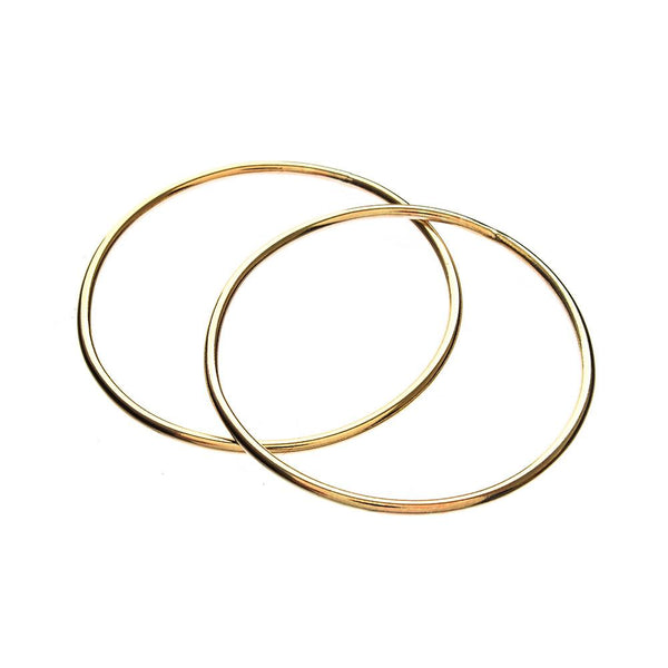 Renné Jewellery 9 Carat Solid Gold 2.5mm Classic Bangle