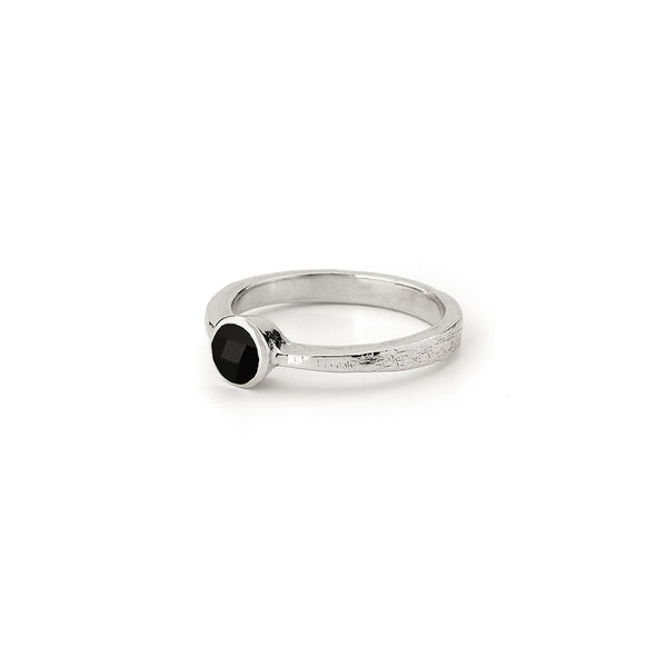 Black Onyx Iota Ring