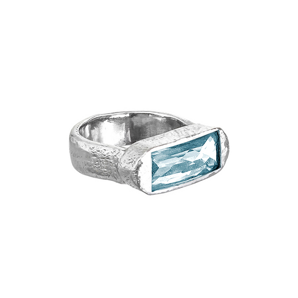 Renné Jewellery Blue Topaz Hope Ring