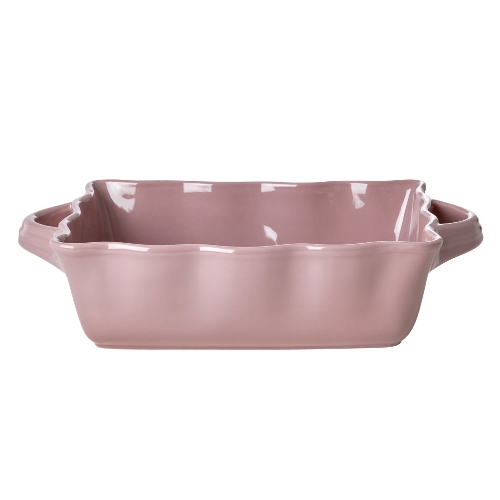 Medium Scalloped Oven Dish - Lavender