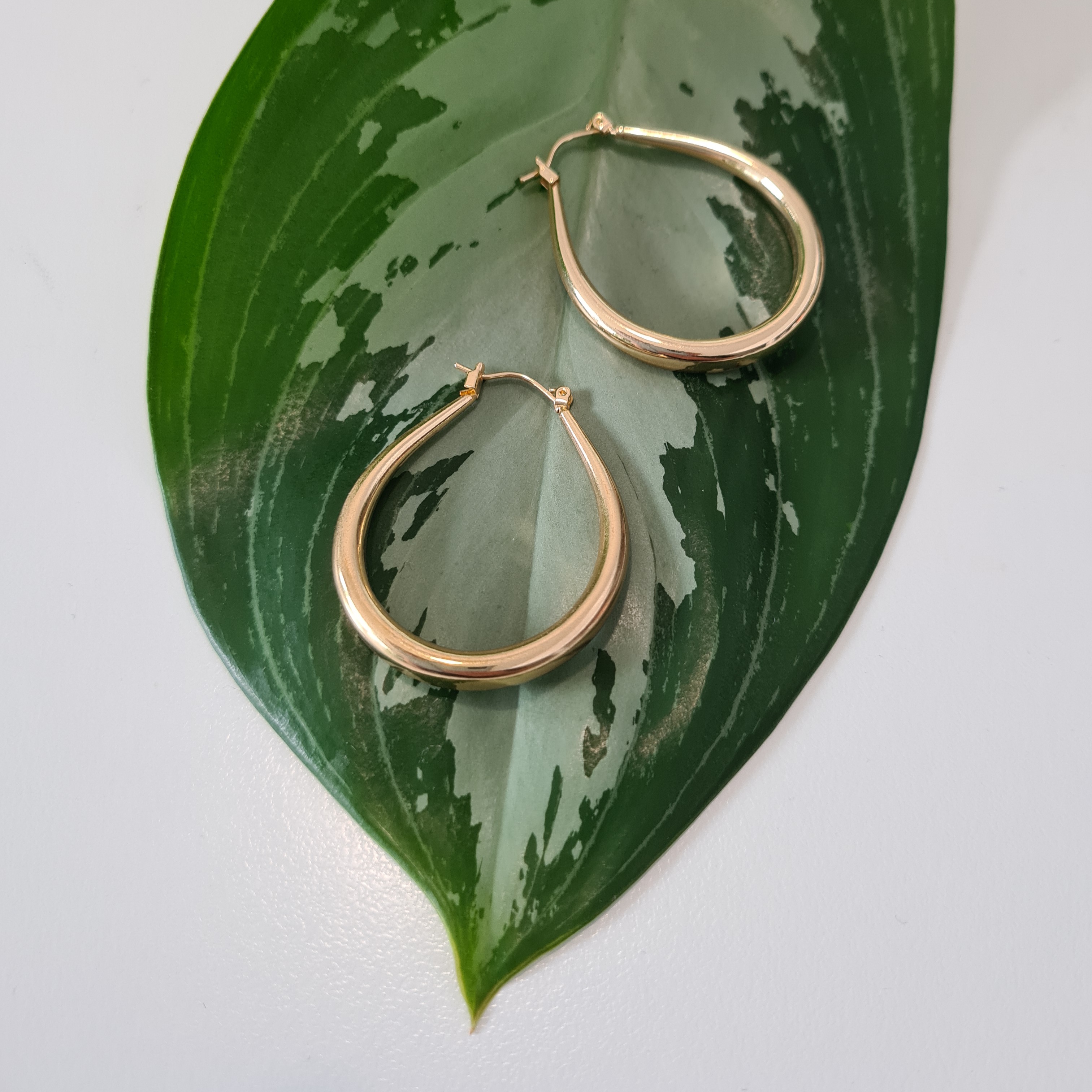 Golden Ivy Tyra Gold Stainless Steel Earrings