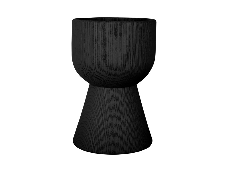 Tam Tam- Black ( Large) Plant Pot