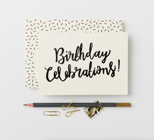 | Birthday Celebrations | Greetings Card