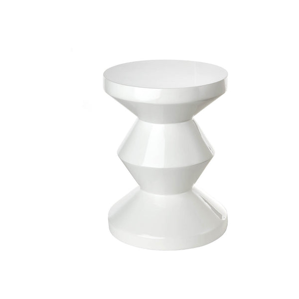 Stool umpteen zag white