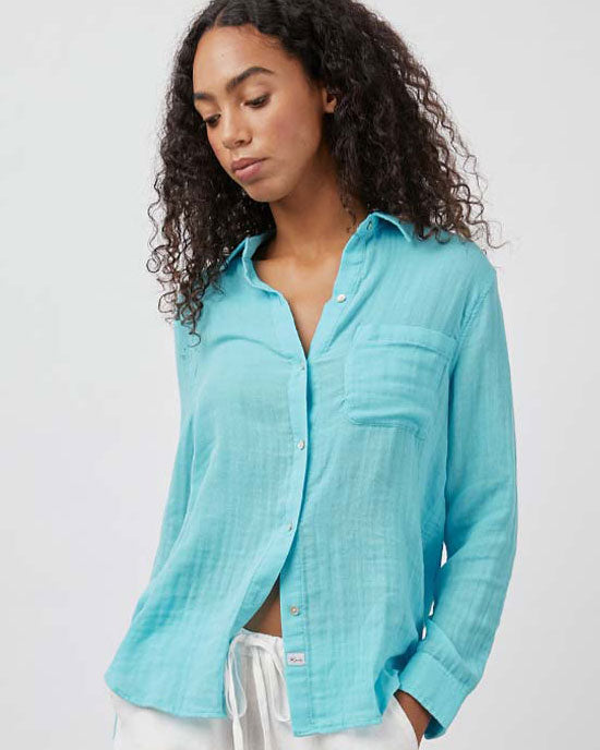 Ellis Shirt Aqua