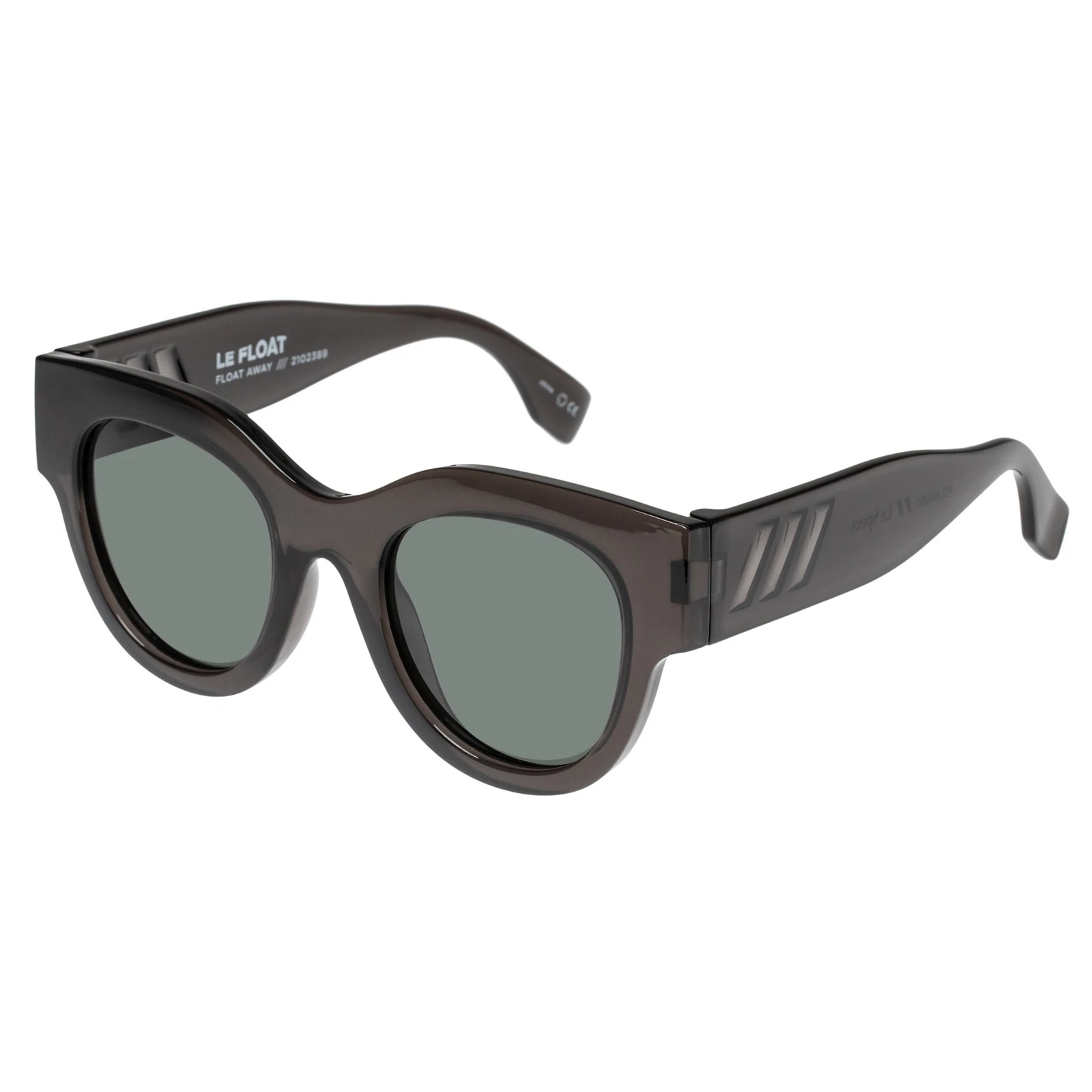 Le Specs Black Float Away Sunglasses