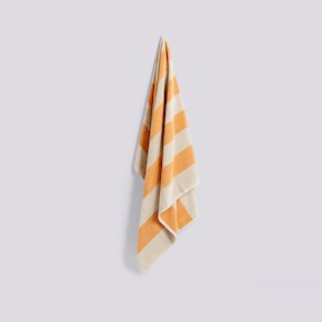 Frotté Stripe Hand Towel | Warm Yellow