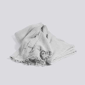 HAY Crinkle Bedspread | Cool Grey