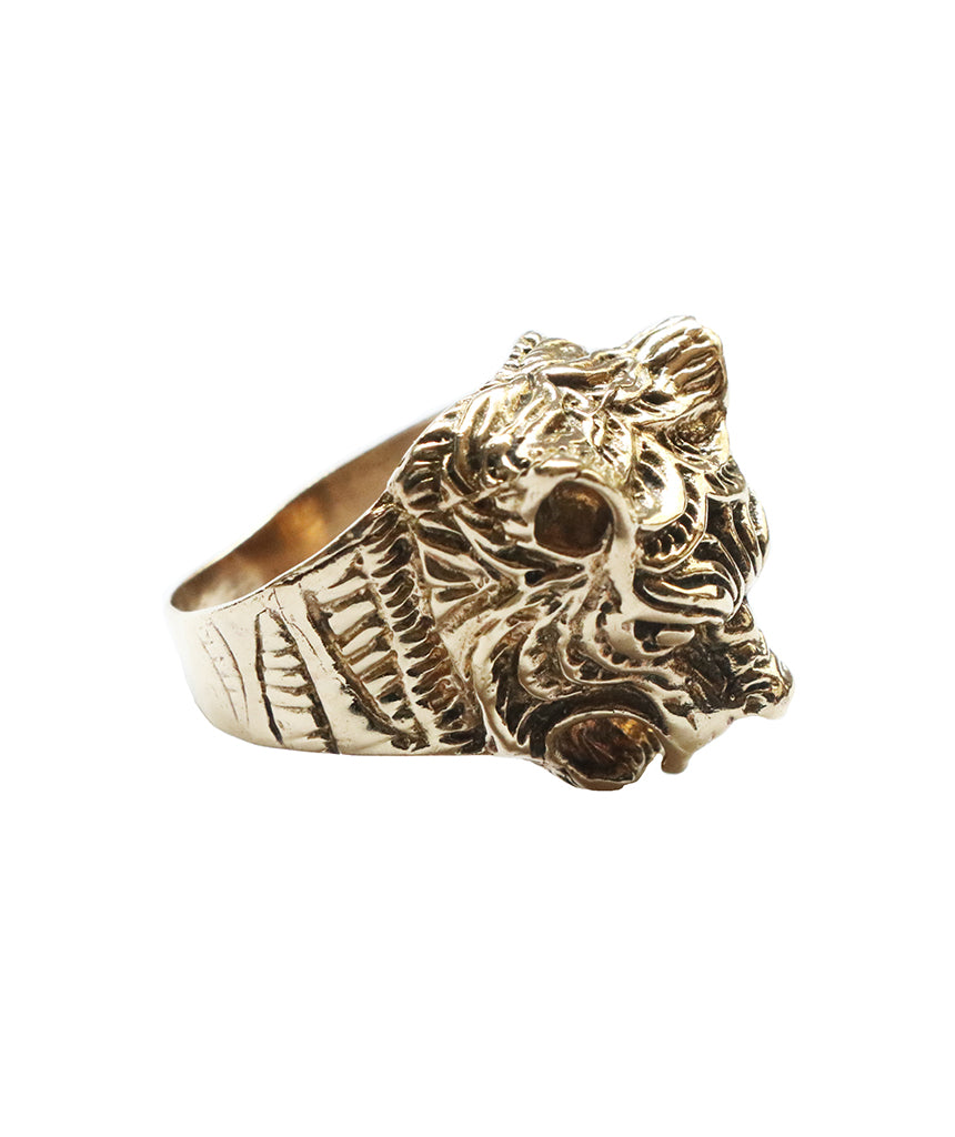 Tiger Head Ring IV5013