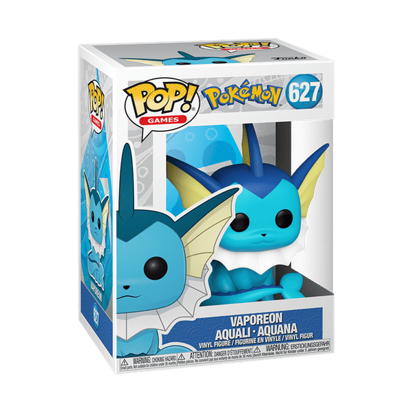 Pop! Vinyl Games Figure Pokemon 627 Vaporeon