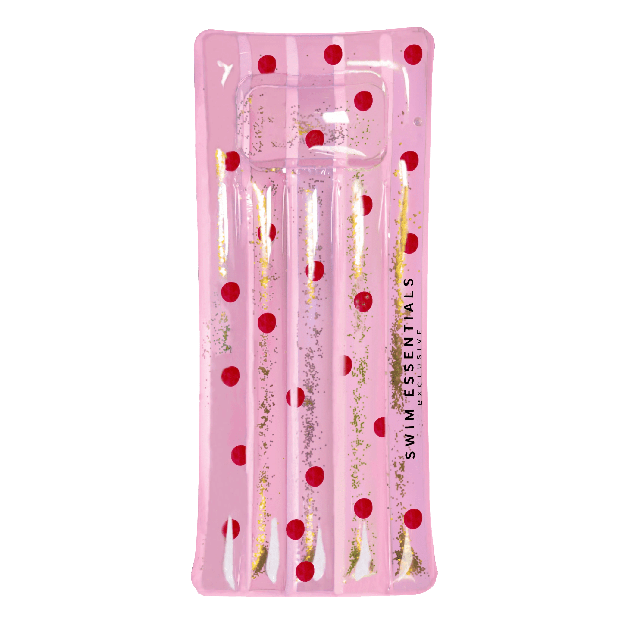 The Essentials Pink Glitter Polka Dot Mat