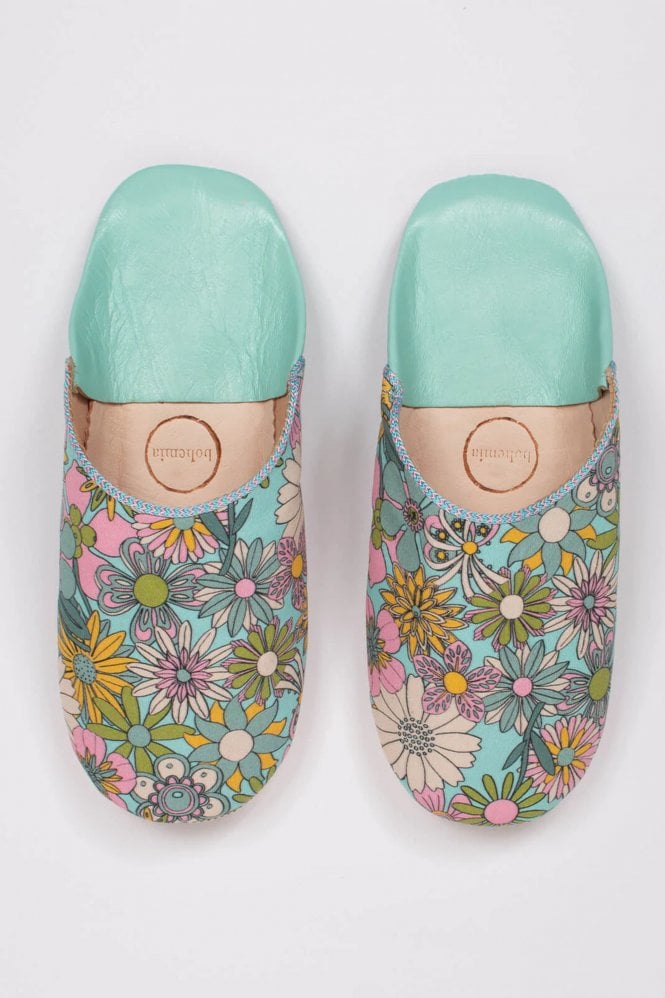 Bohemia Margot Floral Babouche Slippers