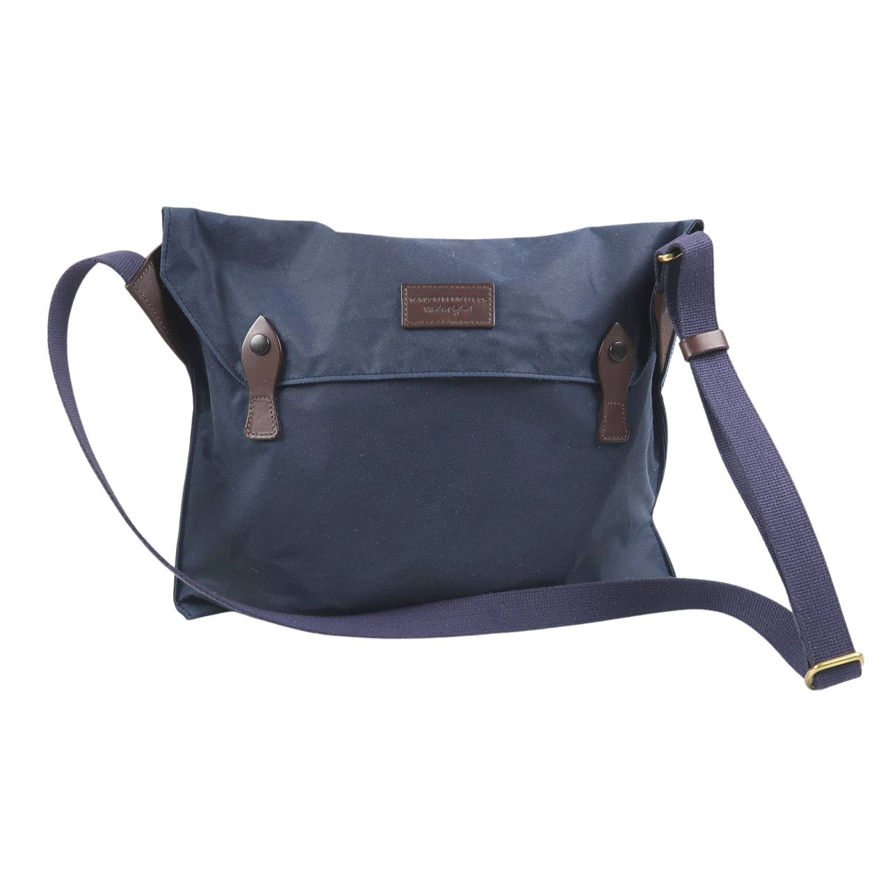 Taylor Kent Musette - Waxed Cotton Bag - Navy