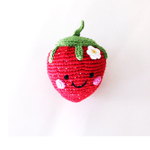 Friendly Strawberry Rattle By