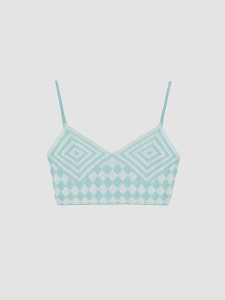 San Light Blue Bralette