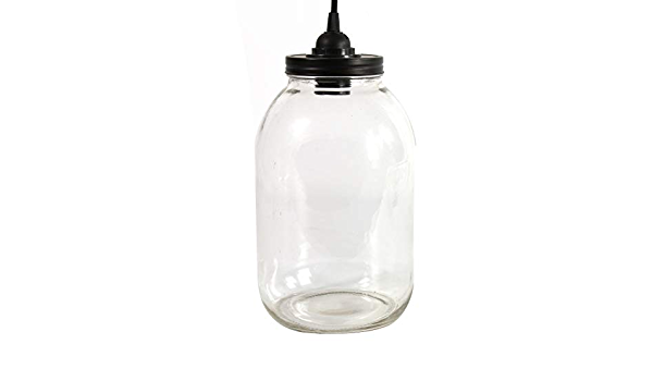 Made in Charme Crystal Lamp w/Black Lid - Large