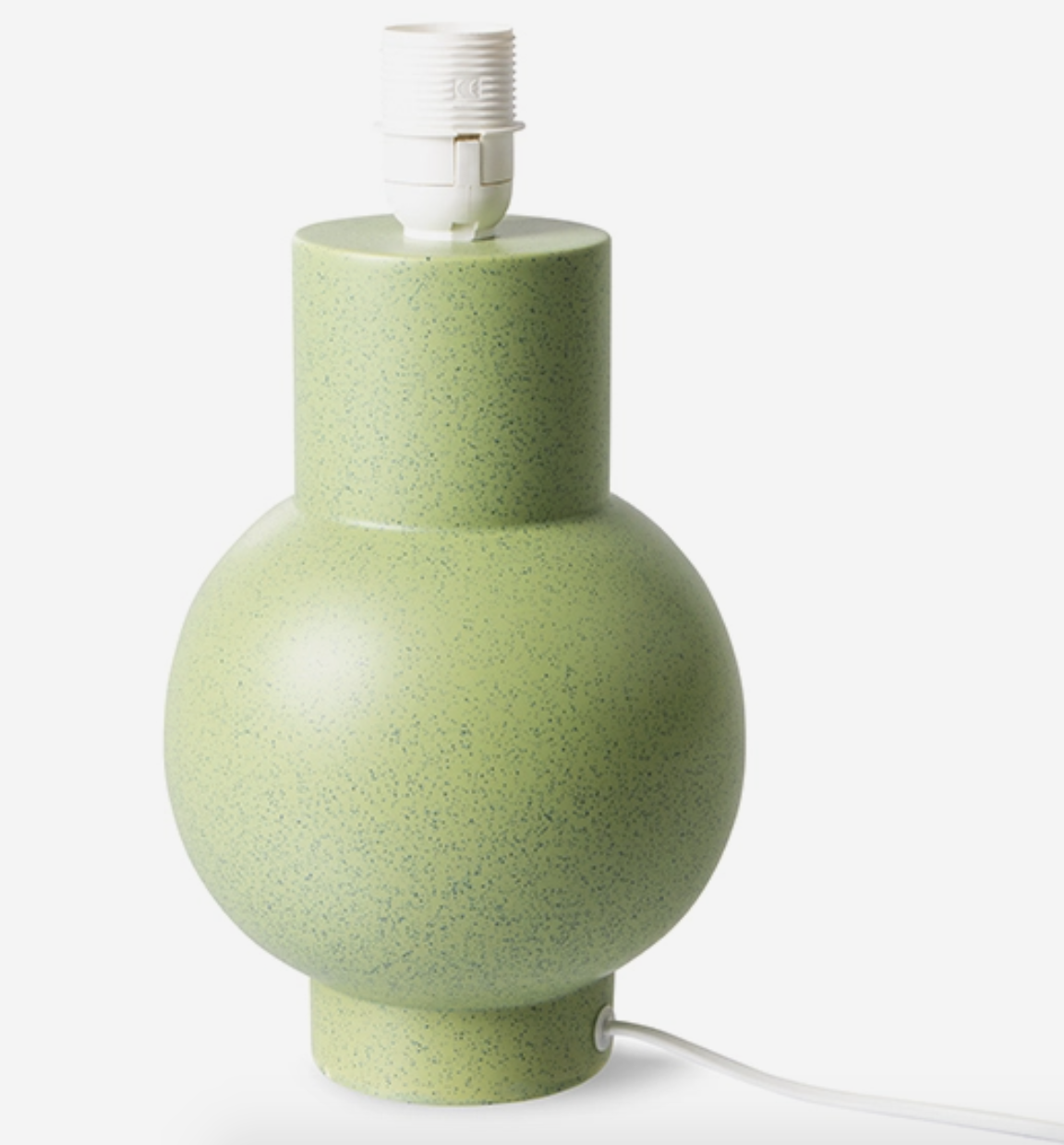 CERAMIC LAMP BASE PISTACHIO GREEN