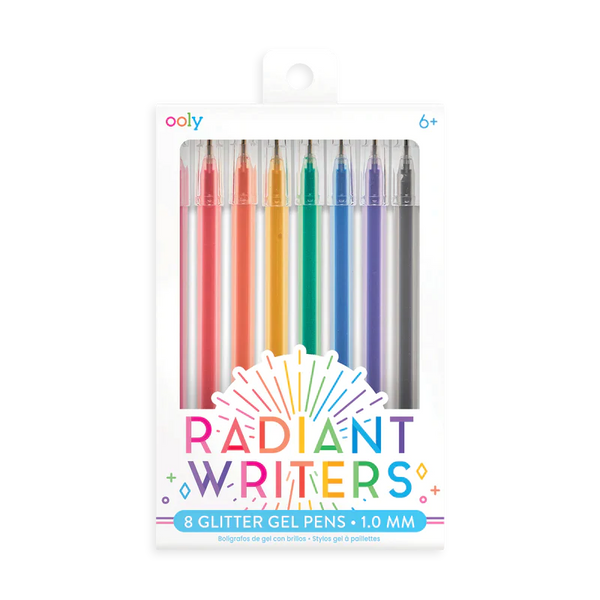 Ooly Glitter Gel Pens ''radiant Writers''