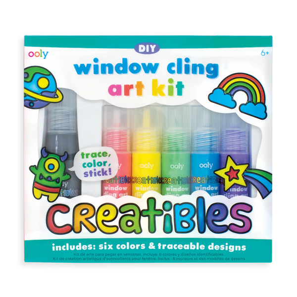 Ooly Creatibles Diy Window Cling Art Kit