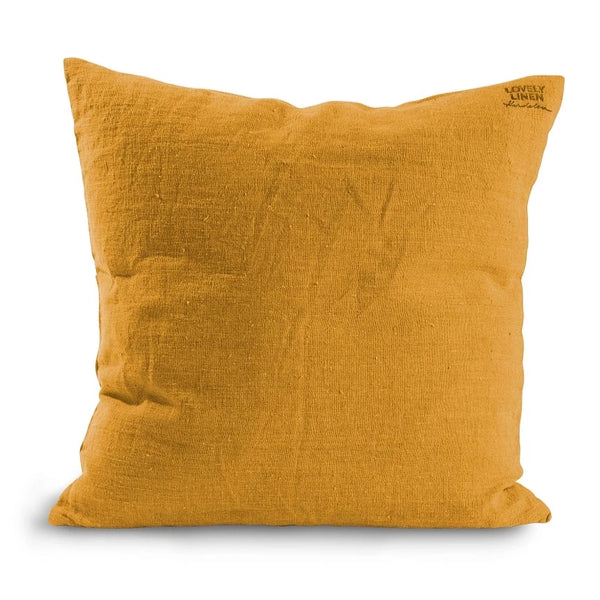 Linen Cushion Cover - Honey