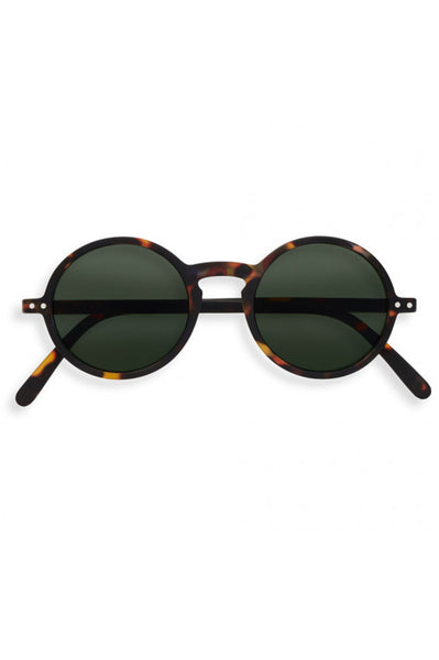 #g Tortoise Green Sunglasses