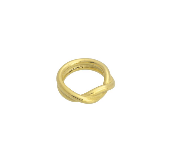 Bandhu Twine Ring Gold