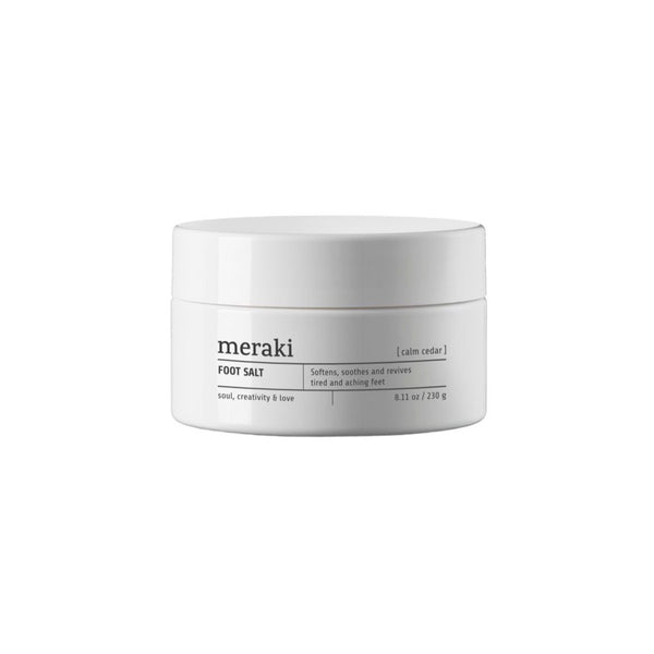 Meraki Calm Cedar Foot Scrub