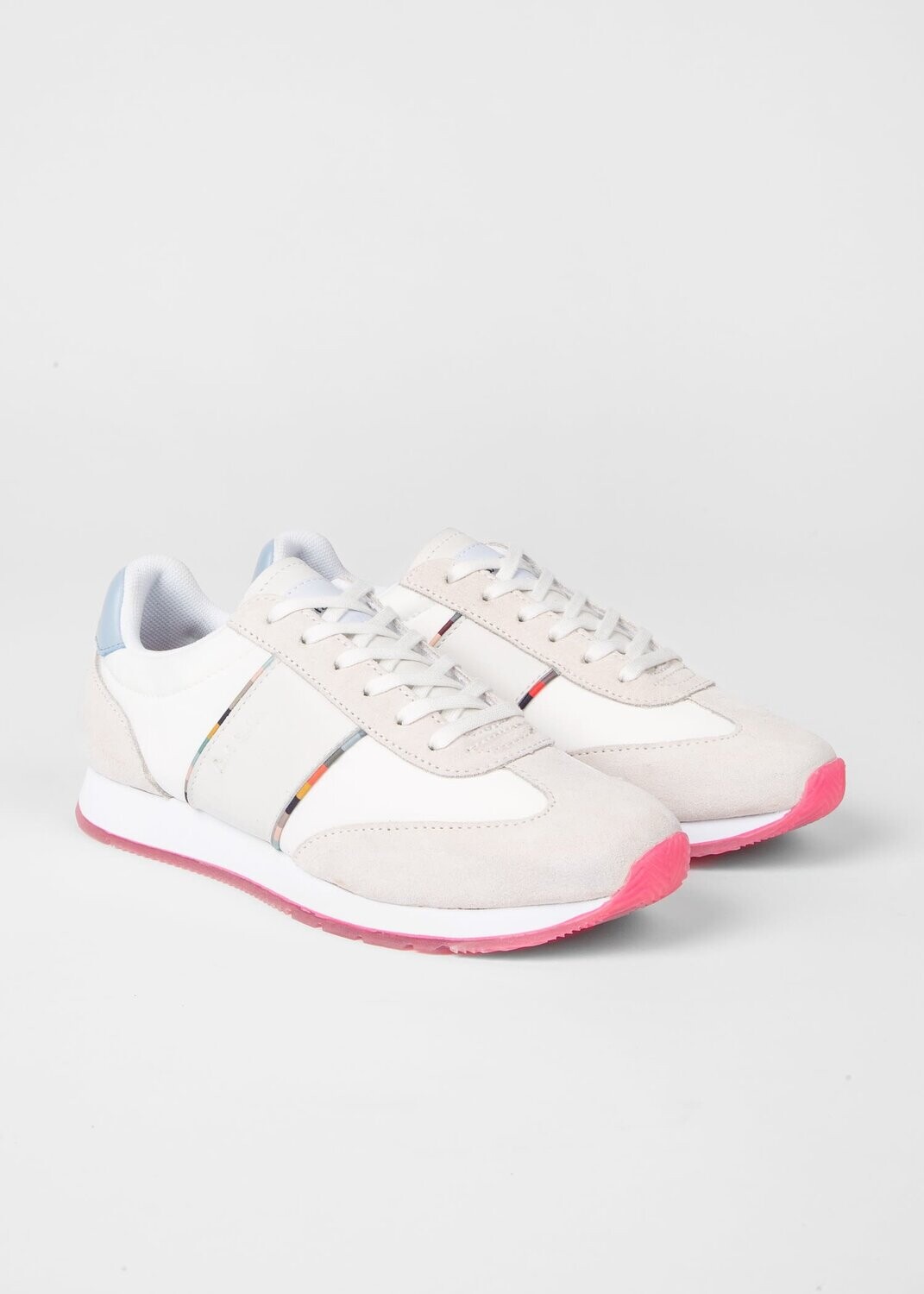 Paul Smith White Booker Trainers Shoes
