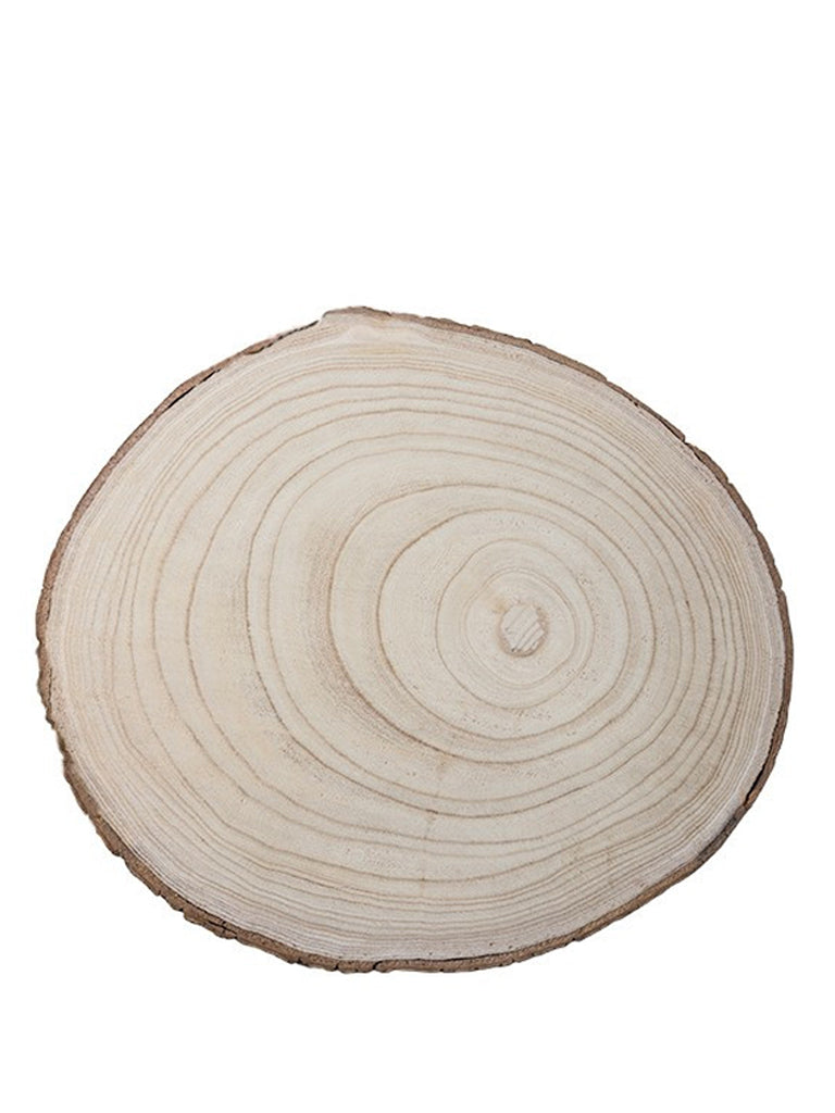 Tree Bark Board In Paulownia Wood